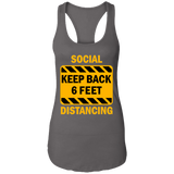 Social Distancing - NL1533 Ladies Ideal Racerback Tank