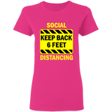 Social Distancing - G500L Ladies' 5.3 oz. T-Shirt