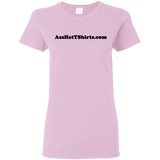 AssHatTShirts.com Ladies' Black Logo Tee - G500L Gildan Ladies' 5.3 oz. T-Shirt