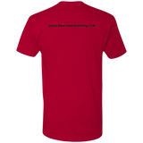 SteelTown Cowboy Black Logo - NL3600 Next Level Premium Short Sleeve T-Shirt