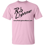 Rob Lightner Black Logo - G500B Youth 5.3 oz 100% Cotton T-Shirt