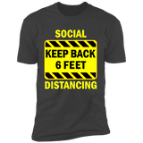 Social Distancing - NL3600 Premium Short Sleeve T-Shirt