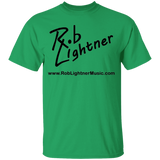 Rob Lightner Black Logo - G500B Youth 5.3 oz 100% Cotton T-Shirt