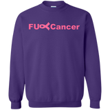 FUC< Cancer G180 Gildan Crewneck Pullover Sweatshirt  8 oz.