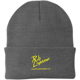 Rob Lightner Yellow Logo CP90 Port Authority Knit Cap