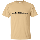 AssHatTShirts.com Black Logo - G200 Gildan Ultra Cotton T-Shirt