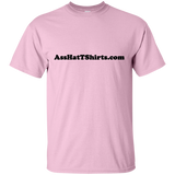 AssHatTShirts.com Black Logo - G200 Gildan Ultra Cotton T-Shirt