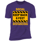 Social Distancing - NL3600 Premium Short Sleeve T-Shirt