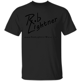 Rob Lightner Black Logo - G500B Youth 5.3 oz 100% Cotton T-Shirt