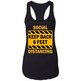 Social Distancing - NL1533 Ladies Ideal Racerback Tank
