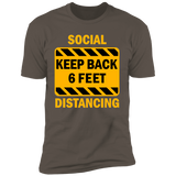 Social Distancing - NL3600 Premium Short Sleeve T-Shirt