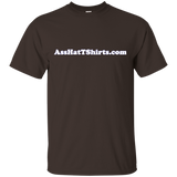 AssHatTShirts.com White Logo - G200 Gildan Ultra Cotton T-Shirt