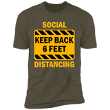 Social Distancing - NL3600 Premium Short Sleeve T-Shirt