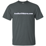 AssHatTShirts.com White Logo - G200 Gildan Ultra Cotton T-Shirt
