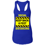 Social Distancing - NL1533 Ladies Ideal Racerback Tank