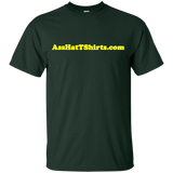 AssHatTShrits.com Kid's Yellow Logo T-Shirt - G200B Gildan Youth Ultra Cotton