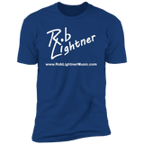 Rob Lightner White Logo NL3600 Next Level Premium Short Sleeve T-Shirt