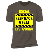 Social Distancing - NL3600 Premium Short Sleeve T-Shirt