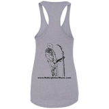 Rob Lightner Logo Icon - NL1533 Next Level Ladies Ideal Racerback Tank