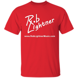 Rob Lightner White Logo G500 Gildan 5.3 oz. T-Shirt