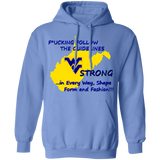 F*CKING FOLLOW the GUIDELINES WV Strong - G185 Pullover Hoodie 8 oz.