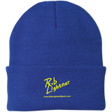 Rob Lightner Yellow Logo CP90 Port Authority Knit Cap