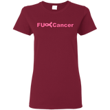 FUC< Cancer G500L Gildan Ladies' 5.3 oz. T-Shirt