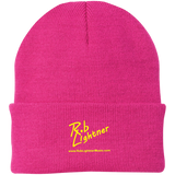 Rob Lightner Yellow Logo CP90 Port Authority Knit Cap