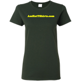 AssHatTShirts.com Ladies' Yellow Logo Tee - G500L Gildan Ladies' 5.3 oz. T-Shirt