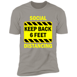 Social Distancing - NL3600 Premium Short Sleeve T-Shirt
