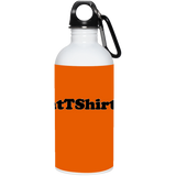 AssHatTShirts.com Black Logo 23663 20 oz. Stainless Steel Water Bottle