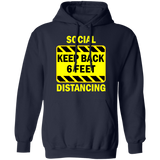 Social Distancing - G185 Pullover Hoodie 8 oz.
