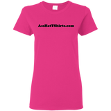 AssHatTShirts.com Ladies' Black Logo Tee - G500L Gildan Ladies' 5.3 oz. T-Shirt