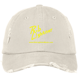 Rob Lightner Yellow Logo DT600 District Distressed Dad Cap