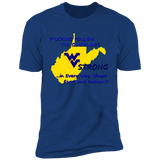 F*CKING FOLLOW the GUIDELINES WV Strong - NL3600 Premium Short Sleeve T-Shirt