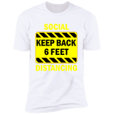 Social Distancing - NL3600 Premium Short Sleeve T-Shirt