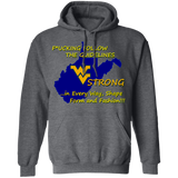 F*CKING FOLLOW the GUIDELINES WV Strong - G185 Pullover Hoodie 8 oz.