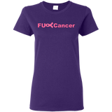 FUC< Cancer G500L Gildan Ladies' 5.3 oz. T-Shirt