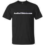 AssHatTShirts.com White Logo - G200 Gildan Ultra Cotton T-Shirt