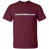AssHatTShirts.com White Logo - G200 Gildan Ultra Cotton T-Shirt