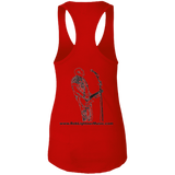 Rob Lightner Logo Icon - NL1533 Next Level Ladies Ideal Racerback Tank