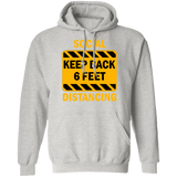 Social Distancing - G185 Pullover Hoodie 8 oz.