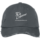 Rob Lightner White Logo DT600 District Distressed Dad Cap