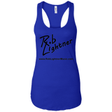 Rob Lightner Logo Icon - NL1533 Next Level Ladies Ideal Racerback Tank