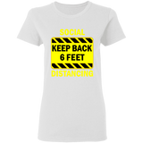 Social Distancing - G500L Ladies' 5.3 oz. T-Shirt
