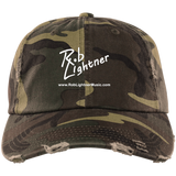 Rob Lightner White Logo DT600 District Distressed Dad Cap