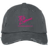 Rob Lightner Pink Logo DT600 District Distressed Dad Cap