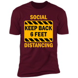Social Distancing - NL3600 Premium Short Sleeve T-Shirt