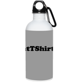 AssHatTShirts.com Black Logo 23663 20 oz. Stainless Steel Water Bottle