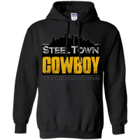 SteelTown Cowboy - G185 Gildan Pullover Hoodie 8 oz.